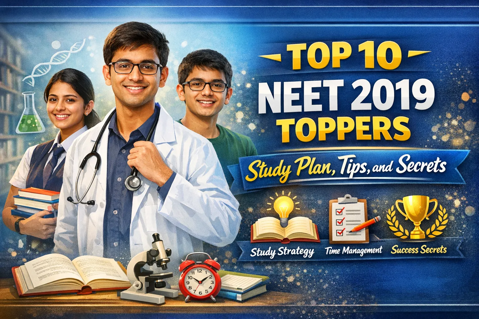 Top 10 NEET 2019 Toppers: Study Plan, Tips, and Secrets